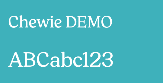 Chewie DEMO