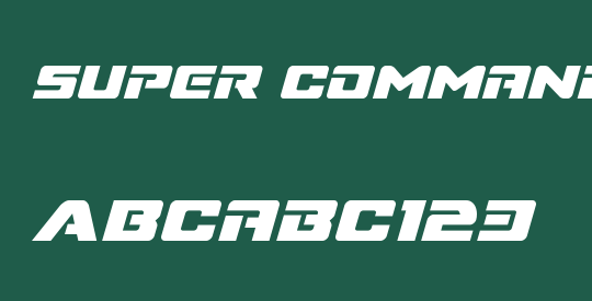 Super Commando Italic