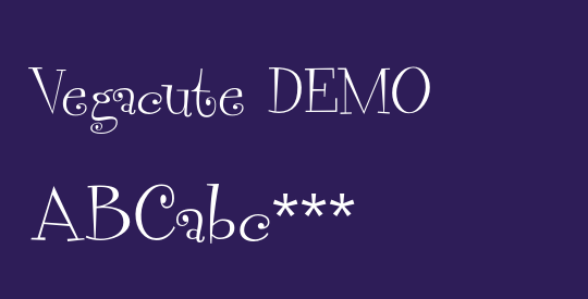 Vegacute DEMO