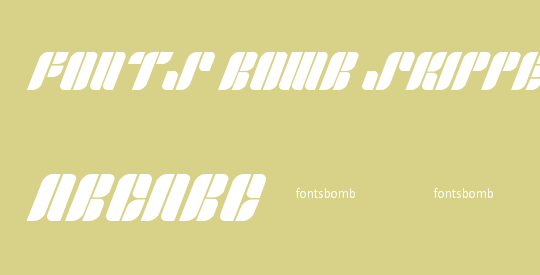 Fonts Bomb Skipper