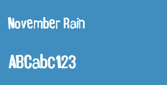 November Rain