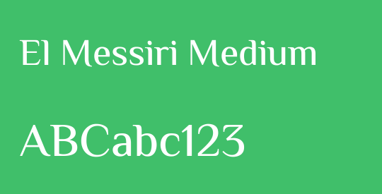 El Messiri Medium