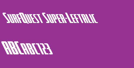 SurfQuest Super-Leftalic