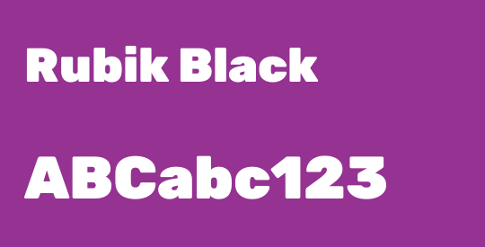Rubik Black