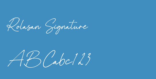 Rolasan Signature