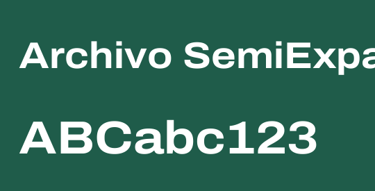 Archivo SemiExpanded