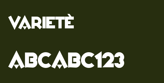 VarietÈ
