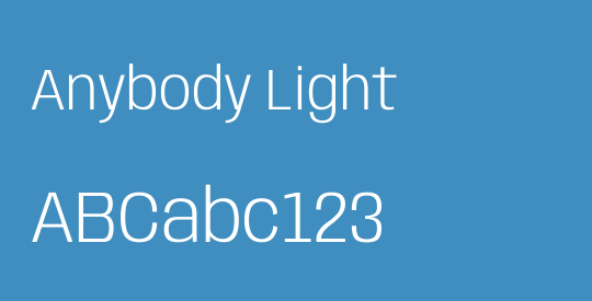 Anybody Light