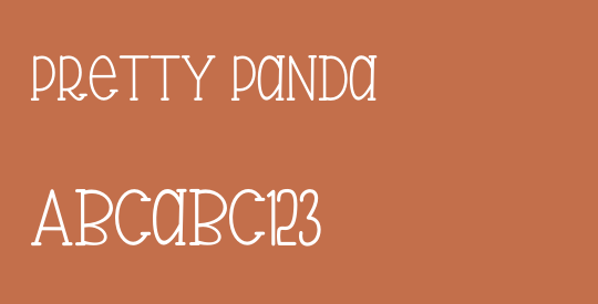 Pretty Panda