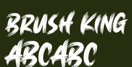Brush King