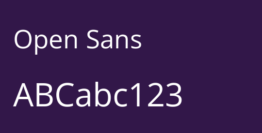 Open Sans