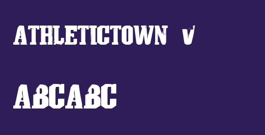 AthleticTown v0.1
