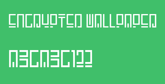 Encrypted Wallpaper