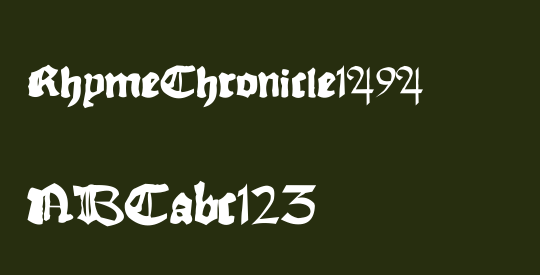RhymeChronicle1494