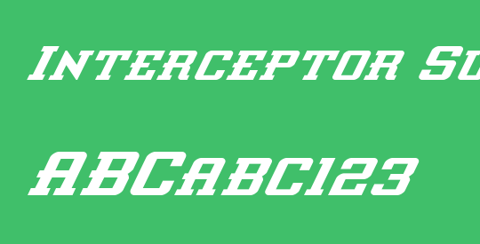 Interceptor Super-Italic