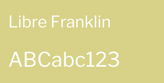 Libre Franklin