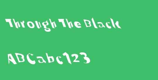 Through The Black