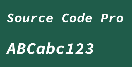 Source Code Pro