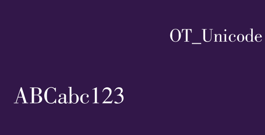 方正蒙文朝体OT_Unicode