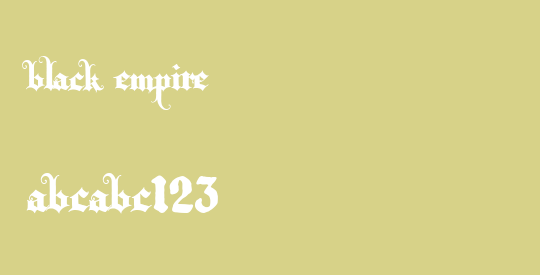Black Empire
