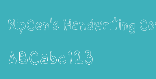 NipCen's Handwriting CondOut