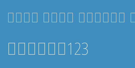 Noto Sans Arabic Condensed Thin