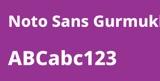 Noto Sans Gurmukhi ExtraBold