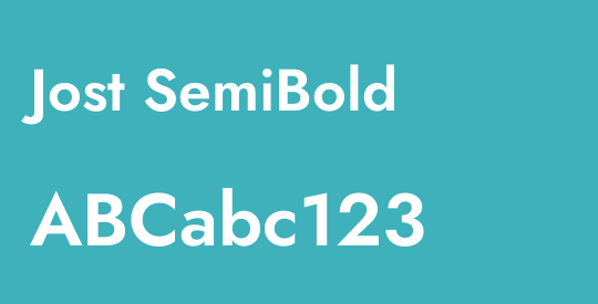 Jost SemiBold