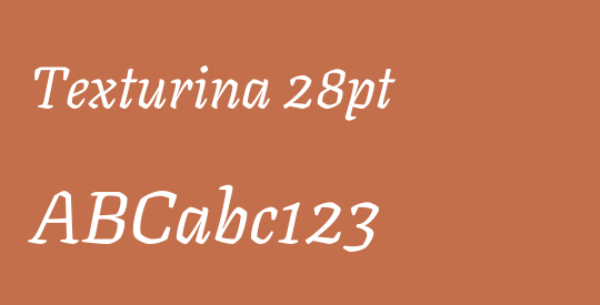 Texturina 28pt