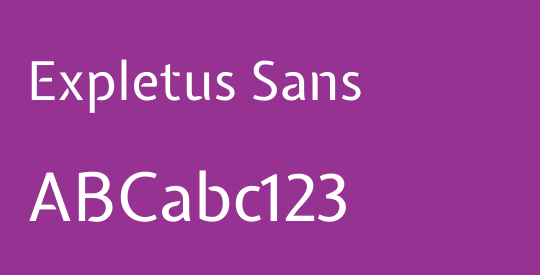 Expletus Sans