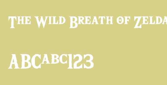 The Wild Breath of Zelda
