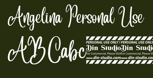 Angelina Personal Use