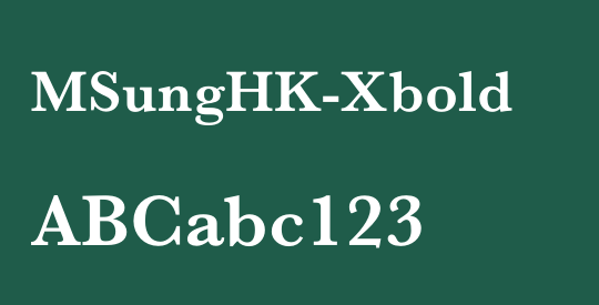 MSungHK-Xbold