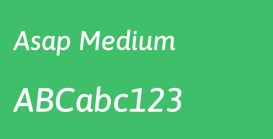 Asap Medium