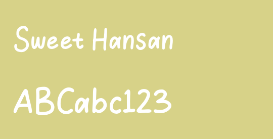Sweet Hansan