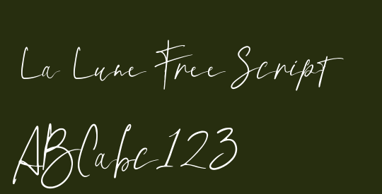 La Lune Free Script