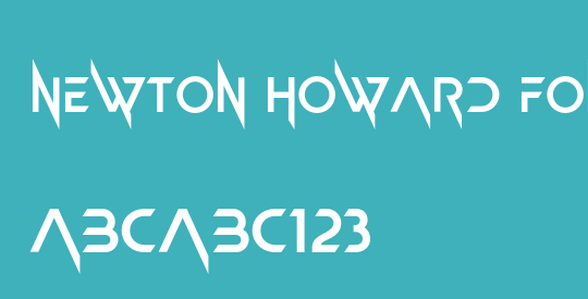Newton Howard Font