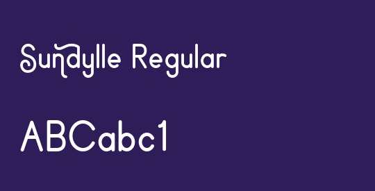 Sundylle Regular