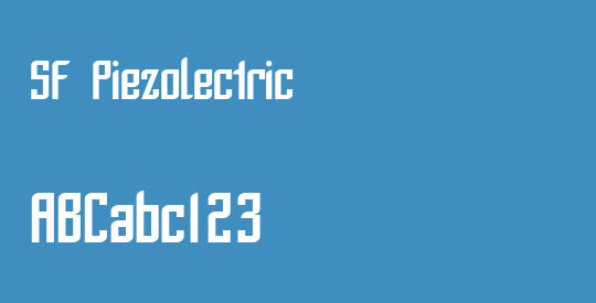 SF Piezolectric