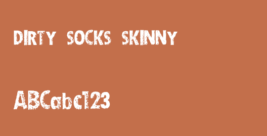 DIRTY SOCKS SKINNY