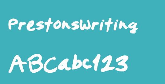 PrestonsWriting