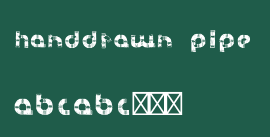 Handdrawn Pipe 