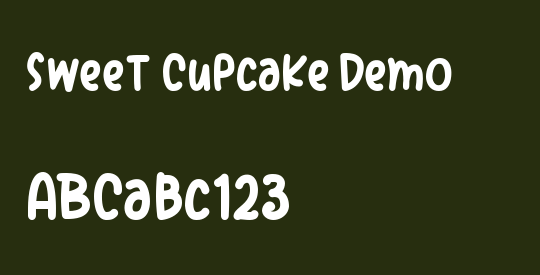 Sweet Cupcake Demo