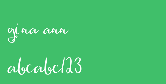 Gina Ann