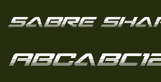Sabre Shark Two-Tone