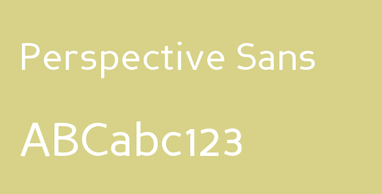 Perspective Sans