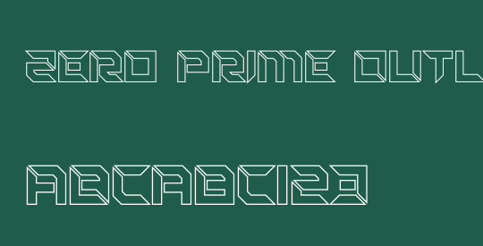 Zero Prime Outline