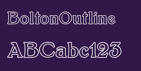 BoltonOutline