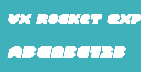 VX Rocket Expanded Italic