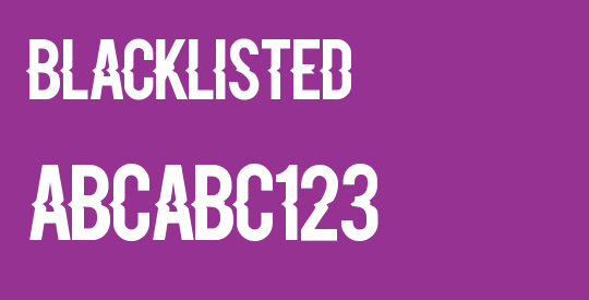 Blacklisted